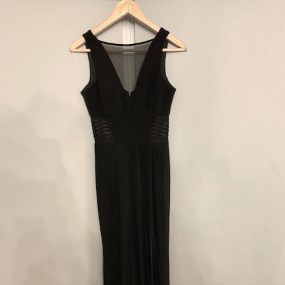 Betsy and Adam Black floor length dress - Picture 1 of 3